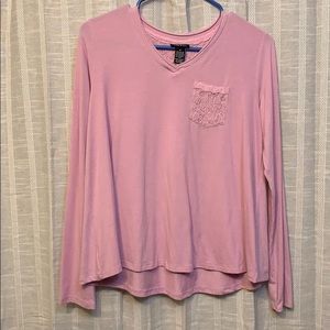 Rue21 long sleeve lace top